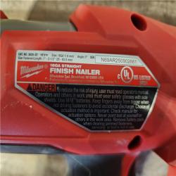 HOUSTON LOCATION - AS-IS Milwaukee FUEL 18-Volt Lithium-Ion Brushless Cordless Gen ll 16-Gauge Straight Finish Nailer (Tool Only)