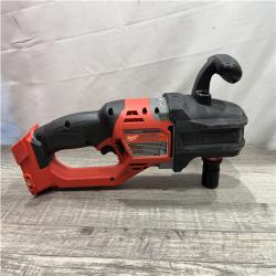 AS-IS Milwaukee FUEL 18V Lithium-Ion Brushless Cordless Hole Hawg 7/16 in. Right Angle Drill W/ Quick-Lok (Tool-Only)