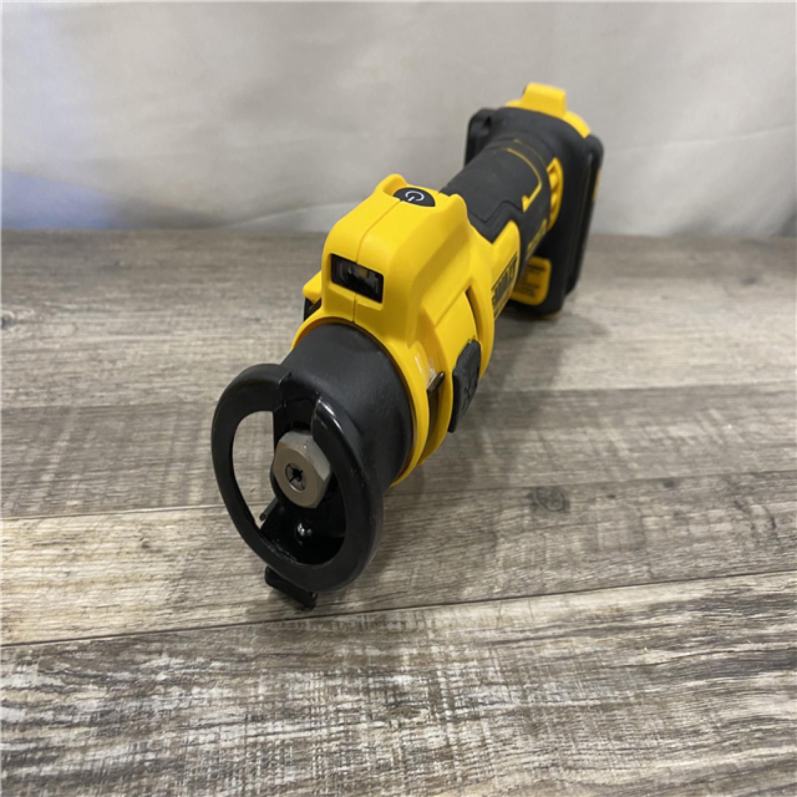 AS-IS DEWALT XR 20V Lithium-Ion Cordless Rotary Drywall Cut-Out Tool (Tool Only)