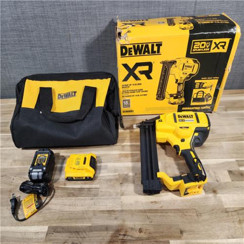 HOUSTON LOCATION - AS-IS DEWALT 20V MAX XR 18 Gauge Brad Nailer Kit