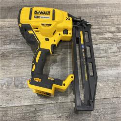 AS-IS DEWALT 20V MAX XR 16-Gauge Lithium-Ion Cordless Finish Nailer (Tool Only)