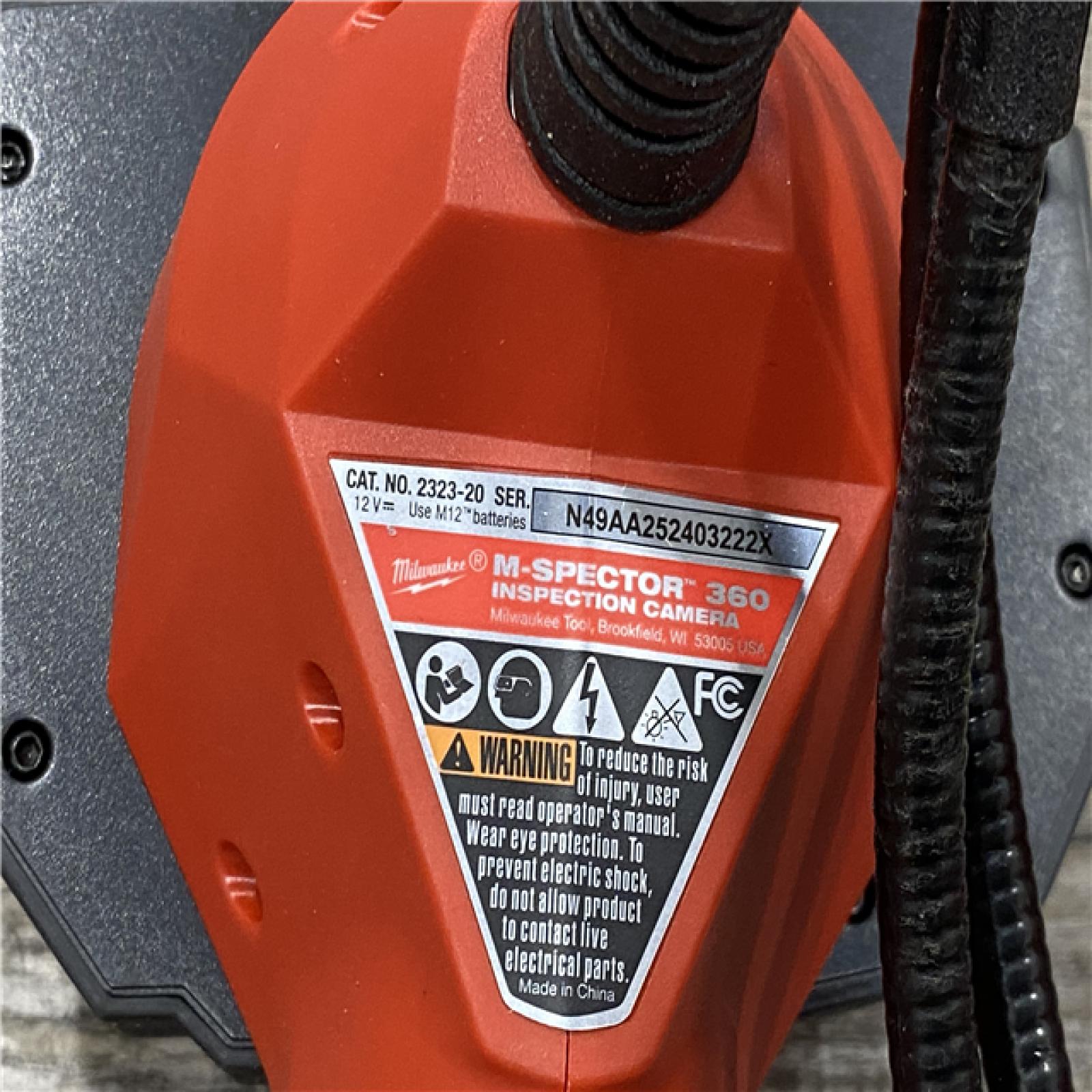 AS-IS Milwaukee 12V Lithium-Ion Cordless M-SPECTOR 360-Degree 4 ft. Inspection Camera Kit