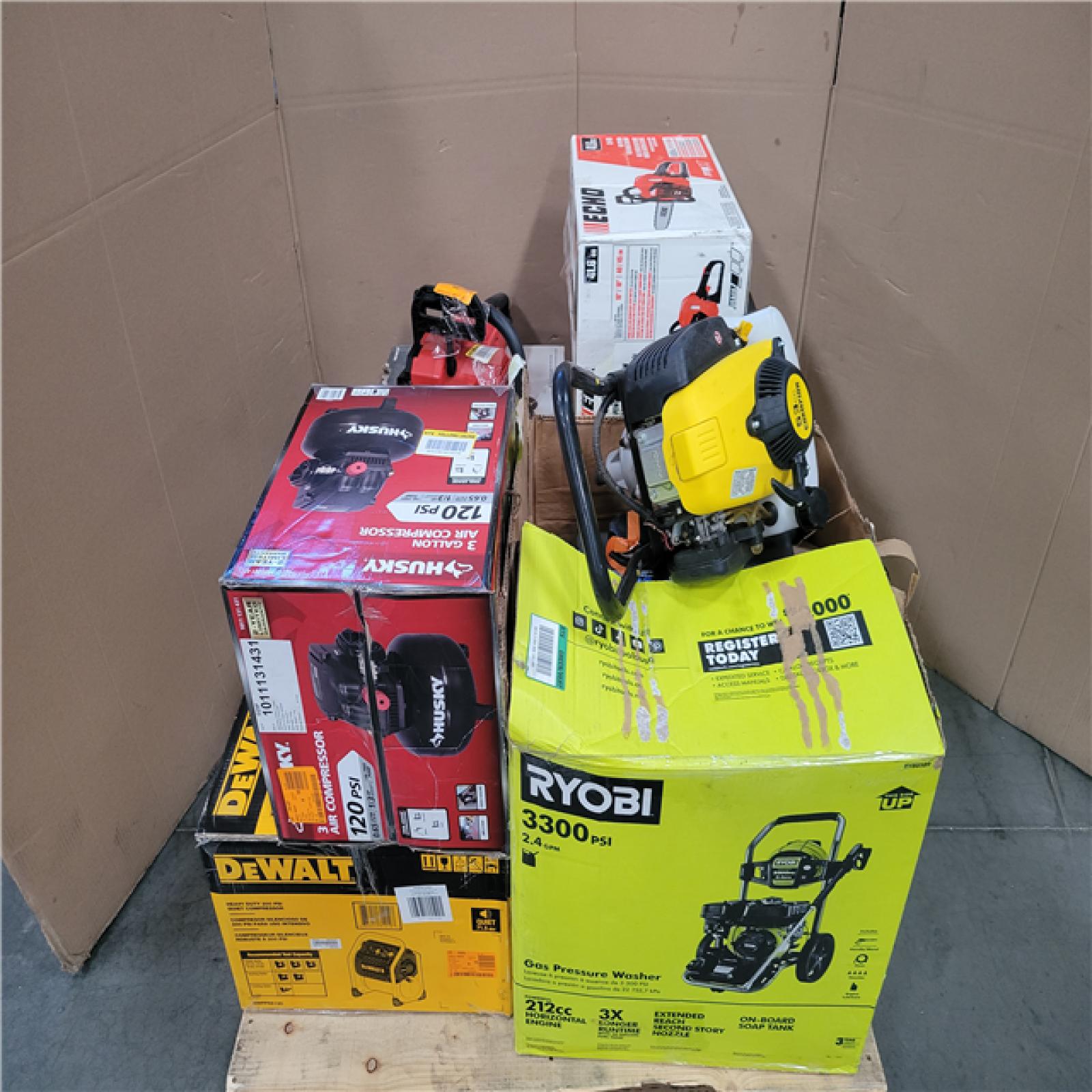 CALIFORNIA AS-IS OUTDOOR POWER EQUIPMENT
