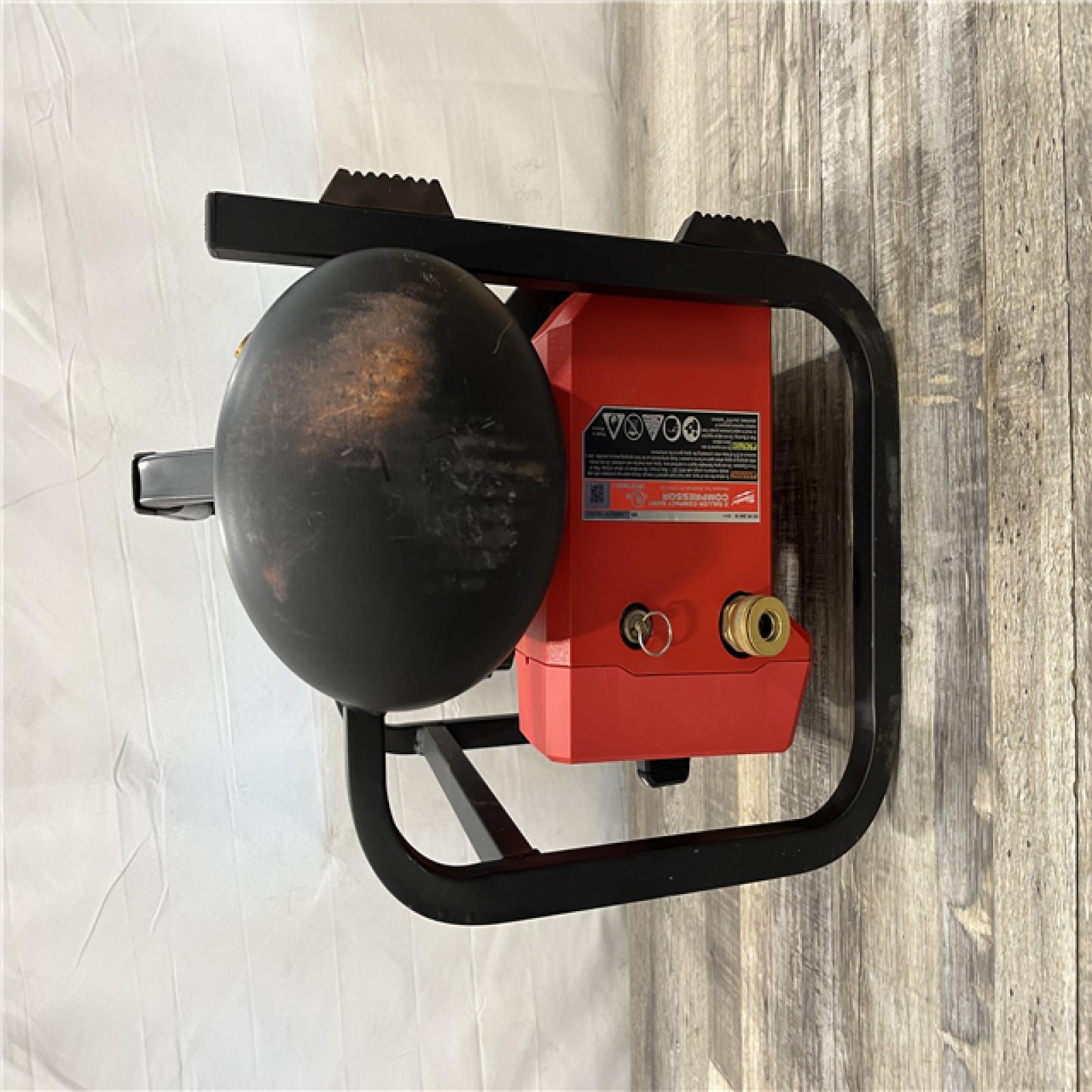 AS-IS Milwaukee FUEL 18-Volt Lithium-Ion Brushless Cordless 2 Gal. Electric Compact Quiet Compressor (Tool-Only)