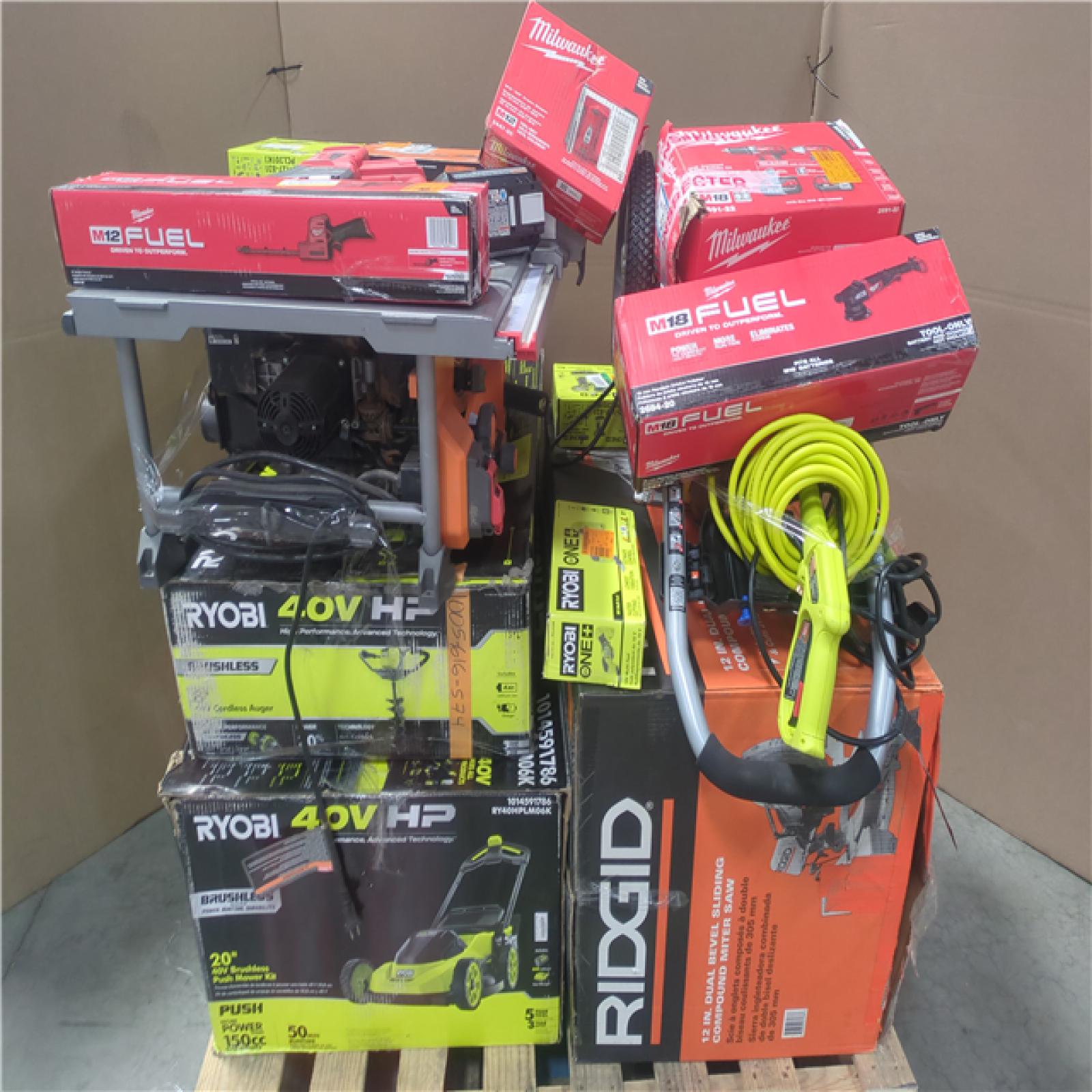 CALIFORNIA AS-IS TOOL PALLET