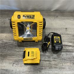 AS-IS DEWALT 20-Volt MAX Lithium-Ion Compact Cordless Task Light Kit
