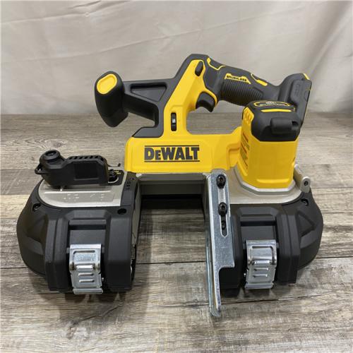 AS-IS DEWALT 20-Volt MAX 3-3/8 in. Cordless Brushless Bandsaw (Tool-Only)