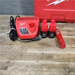 HOUSTON LOCATION - AS-IS M12 12-Volt Lithium-Ion Cordless PEX Expansion Tool Kit with (2) 1.5 Ah Batteries  (3) Expansion Heads and Hard Case