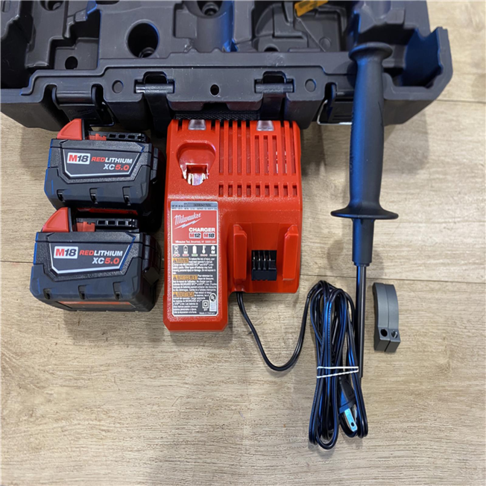 AS-IS Milwaukee FUEL 18V Lithium-Ion Brushless Cordless Hammer Drill and Impact Driver Combo Kit