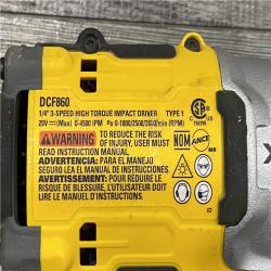 AS-IS DEWALT 20V MAX XR Cordless Impact Driver (Tool Only)