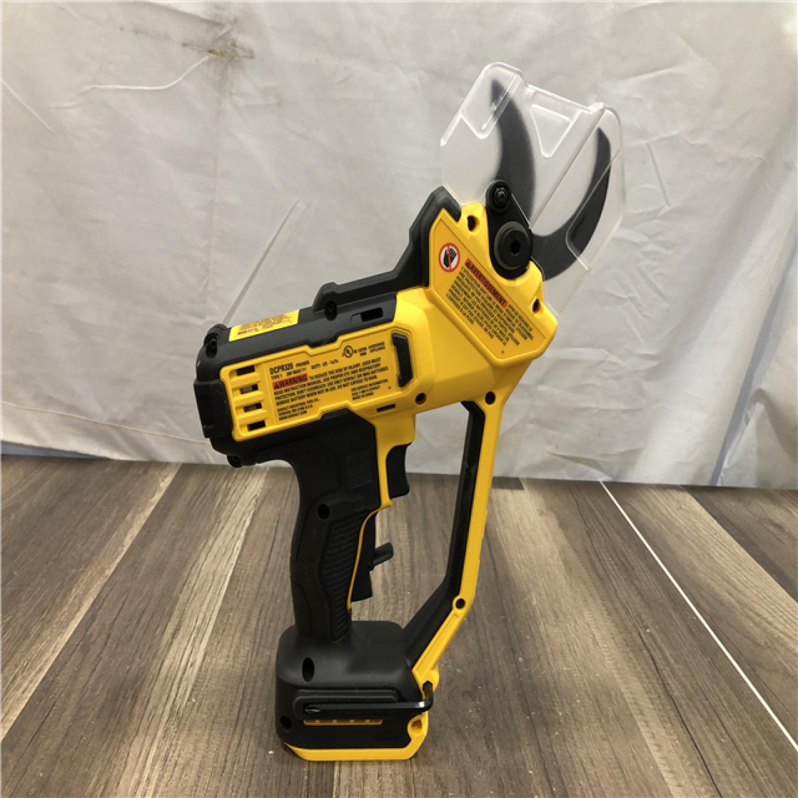 AS-IS DEWALT 20-Volt MAX 1 -1/2 in. Capacity Cordless Battery Powered Pruner (Tool Only)