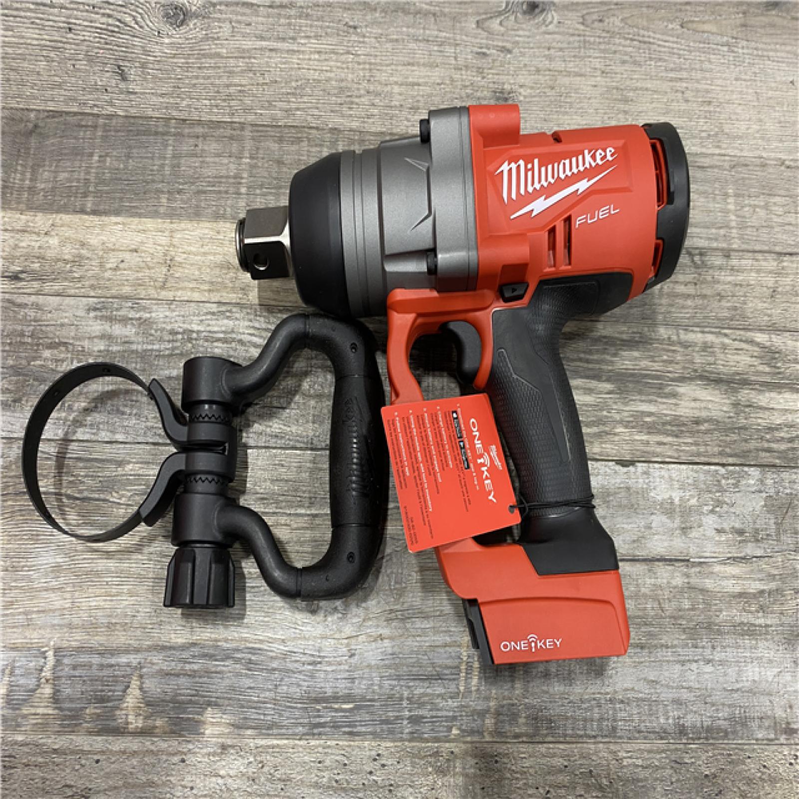 AS-IS Milwaukee FUEL ONE-KEY 18V Lithium-Ion Brushless Cordless 1 in. Impact Wrench with Friction Ring (Tool-Only)