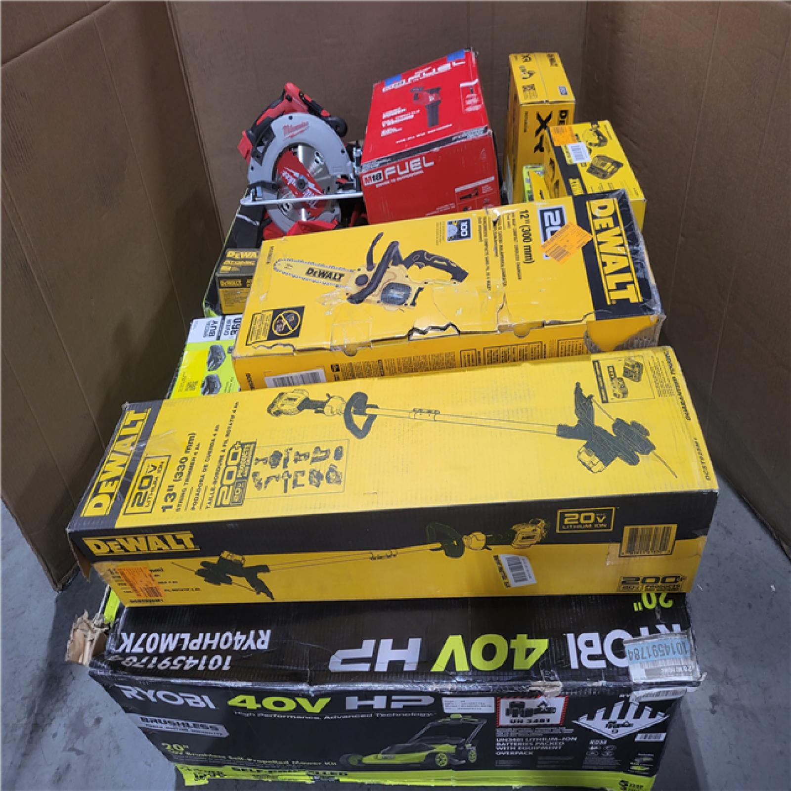 CALIFORNIA AS-IS TOOL PALLET