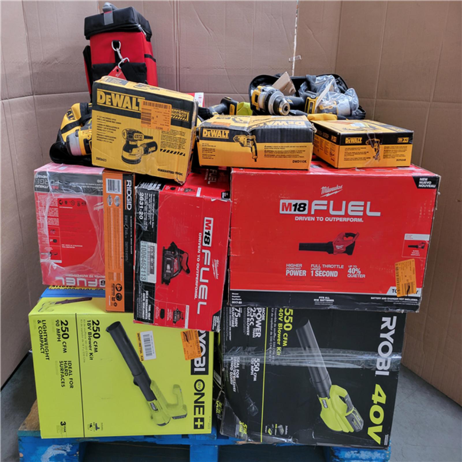 CALIFORNIA AS-IS TOOL PALLET