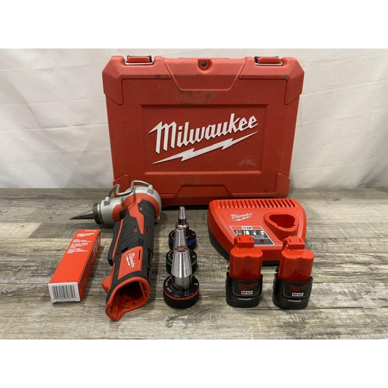 AS-IS Milwaukee Cordless PEX Expansion Tool Kit