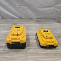 AS-IS  DEWALT 20V MAX 6.0Ah and 4.0Ah Battery and Charger Starter Kit