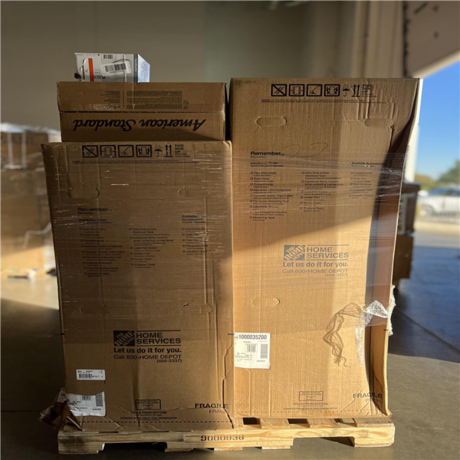 DALLAS LOCATION - AS-IS HOME IMPROVEMENT PALLET