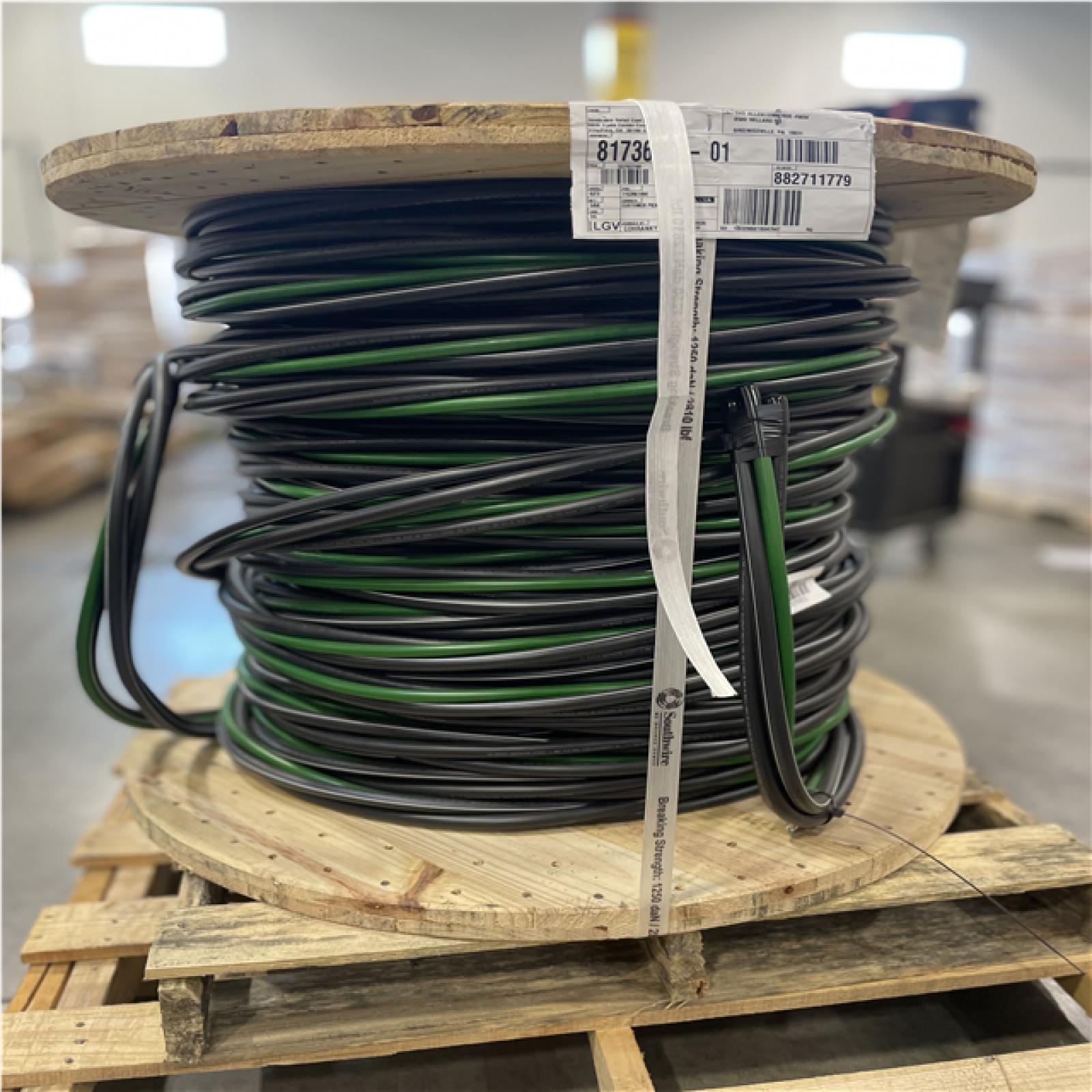 DALLAS LOCATION- SOUTHWIRE 500 Ft. 4/0-4/0-4/0-2/0 Stranded Aluminum Cable