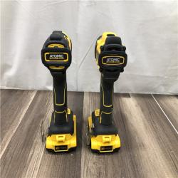 AS-IS DEWALT ATOMIC 20-Volt MAX Lithium-Ion Cordless Combo Kit