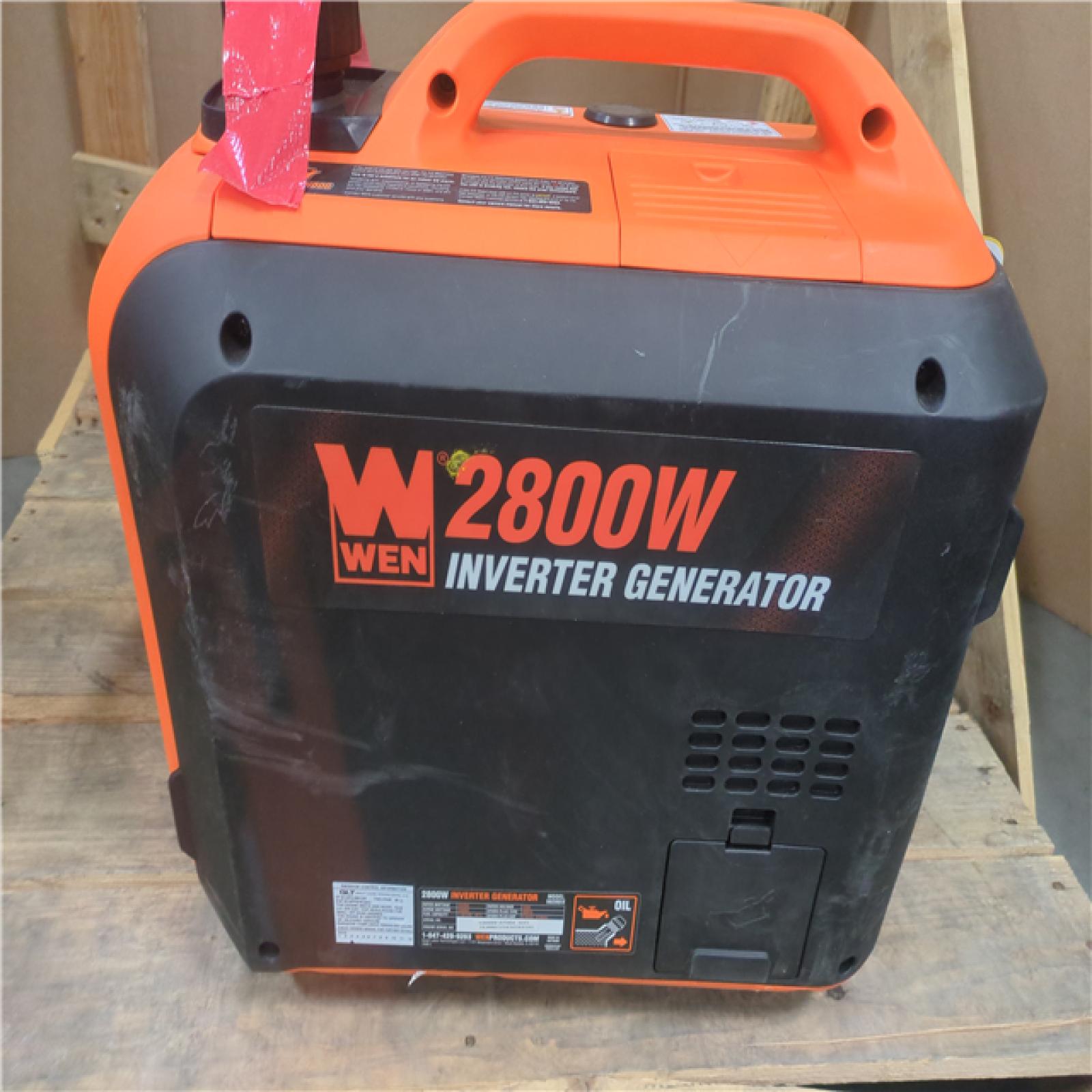 CALIFORNIA AS-IS WEN 2800W INVERTER GENERATOR