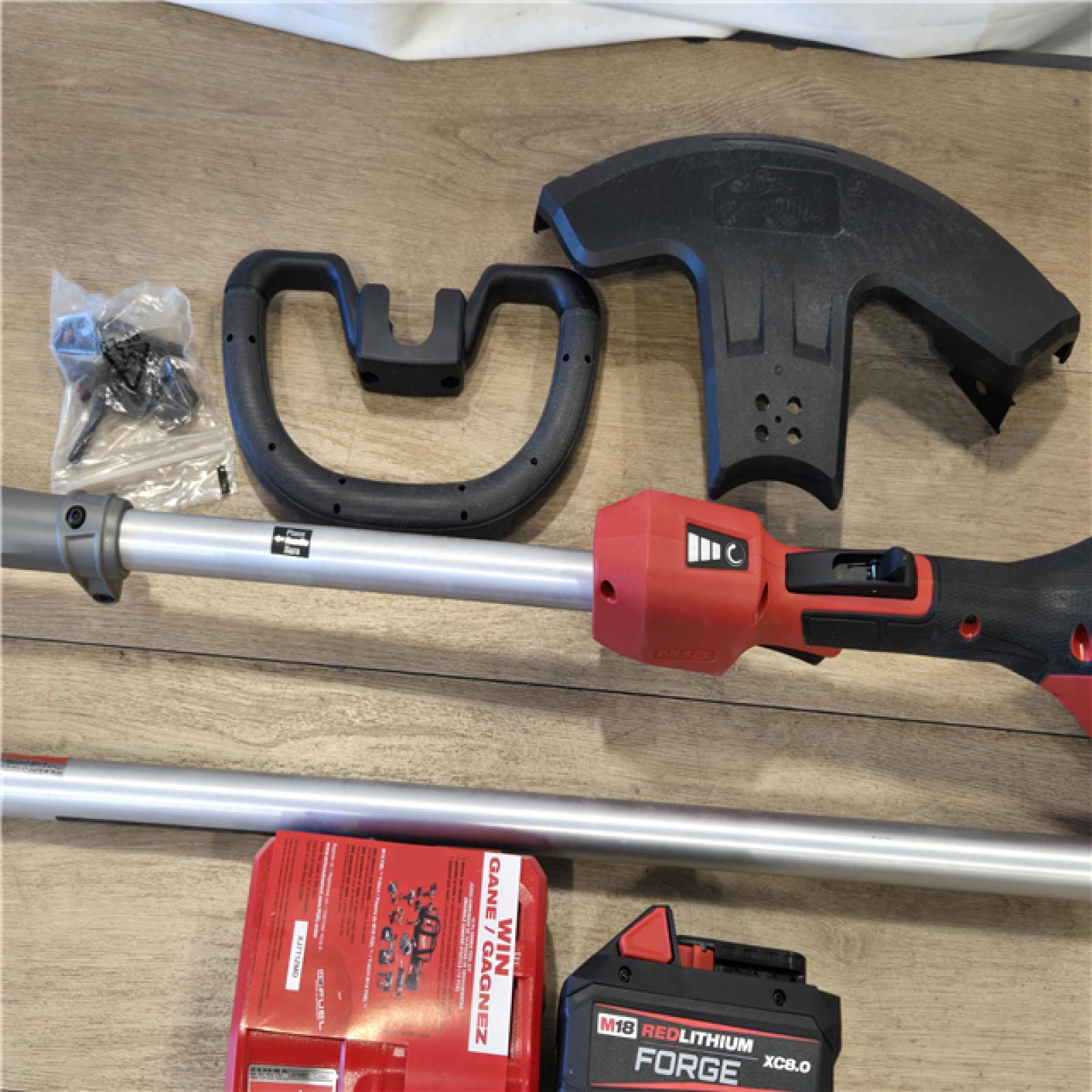 AS-IS Milwaukee FUEL 18V 16 in. Brushless Cordless Battery Powered String Trimmer Kit