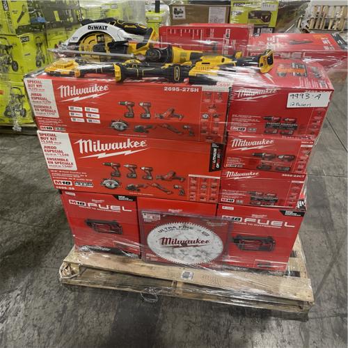Pittston Location As-Is Power Tools Partial Truckload (12 pallets) 9993-A