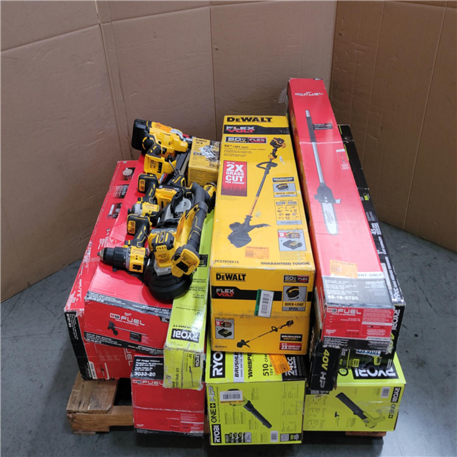 CALIFORNIA AS-IS TOOL PALLET
