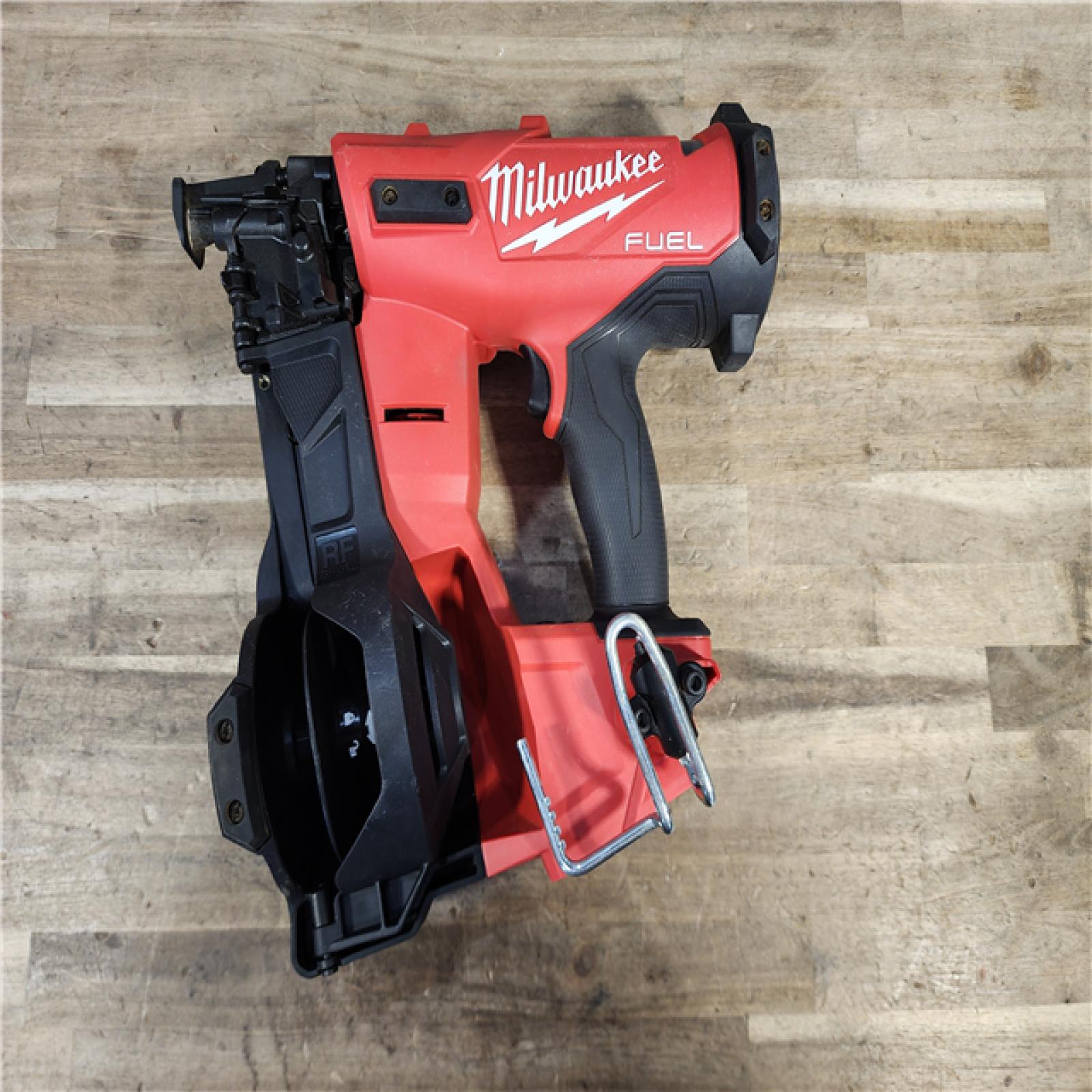 HOUSTON LOCATION - AS-IS Milwaukee M18 FUEL Coil Roofing Nailer (TOOL ONLY)