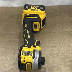 AS-IS DEWALT ATOMIC 20V MAX Lithium-Ion Cordless 1/4 in. Brushless Impact Driver Kit