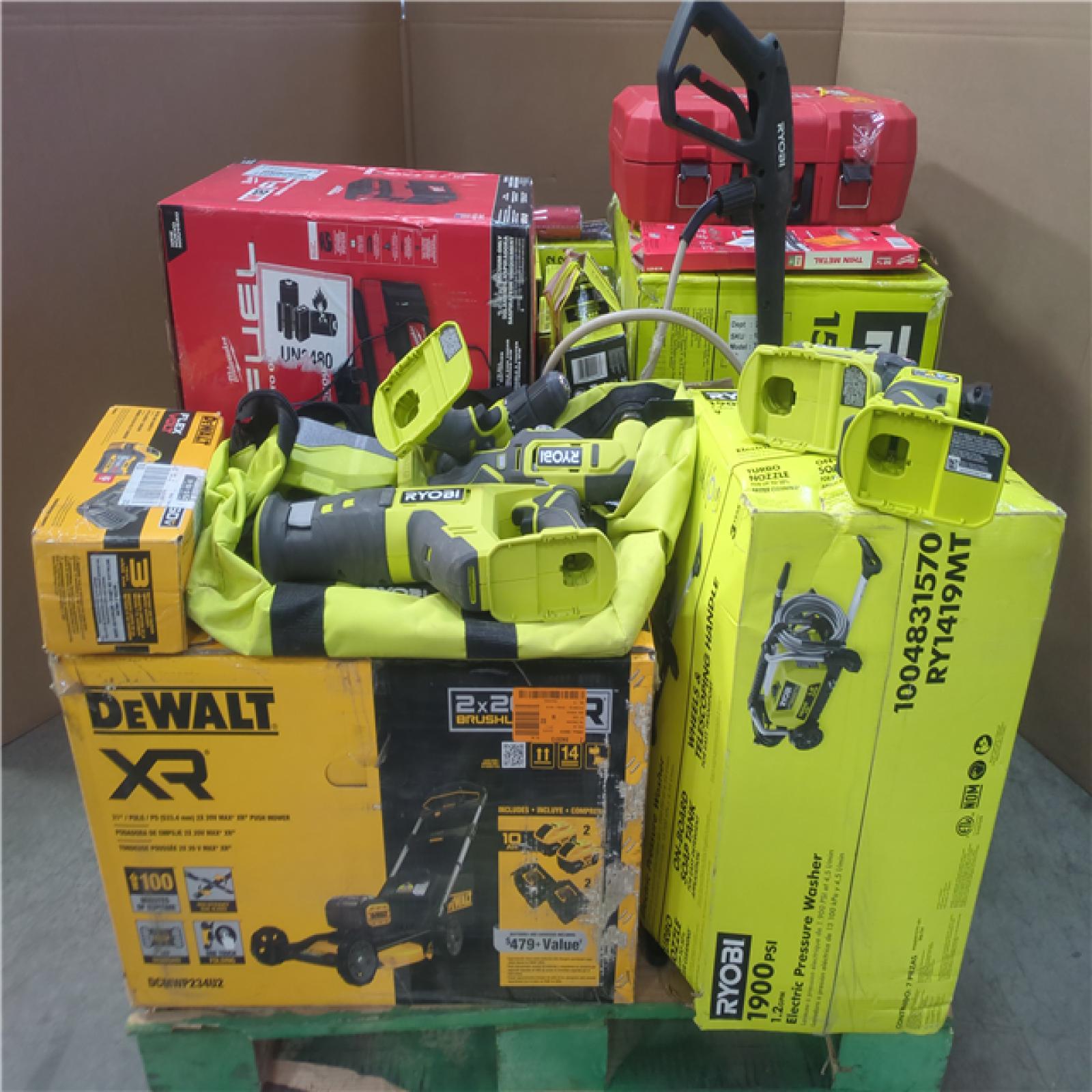 CALIFORNIA AS-IS TOOL PALLET