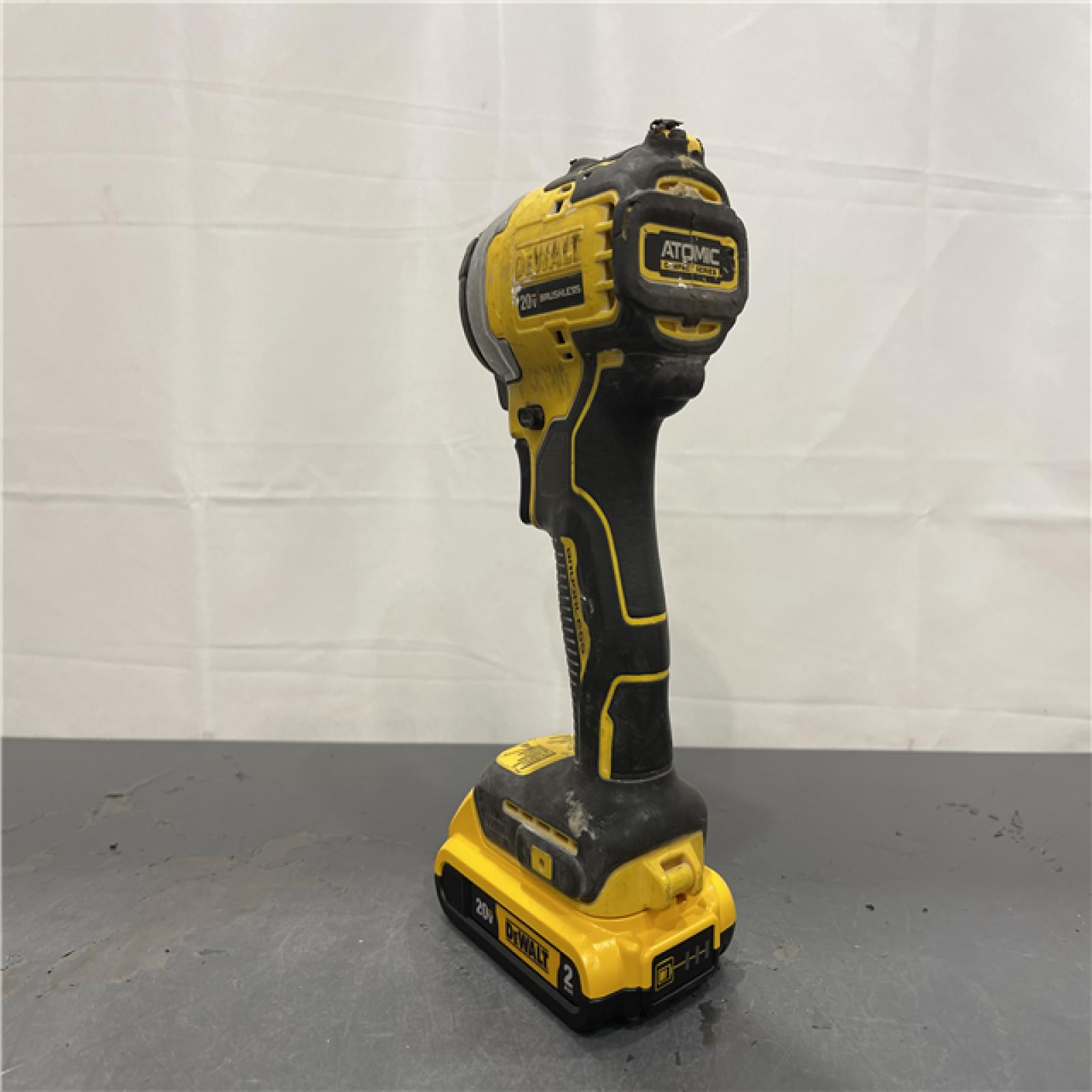 AS-IS - DeWALT ATOMIC 20V Max Lithium-Ion Brushless Cordless Compact 1/4 in. Impact Driver Kit