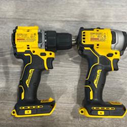 AS-IS DEWALT ATOMIC 20-Volt MAX Lithium-Ion Cordless Combo Kit