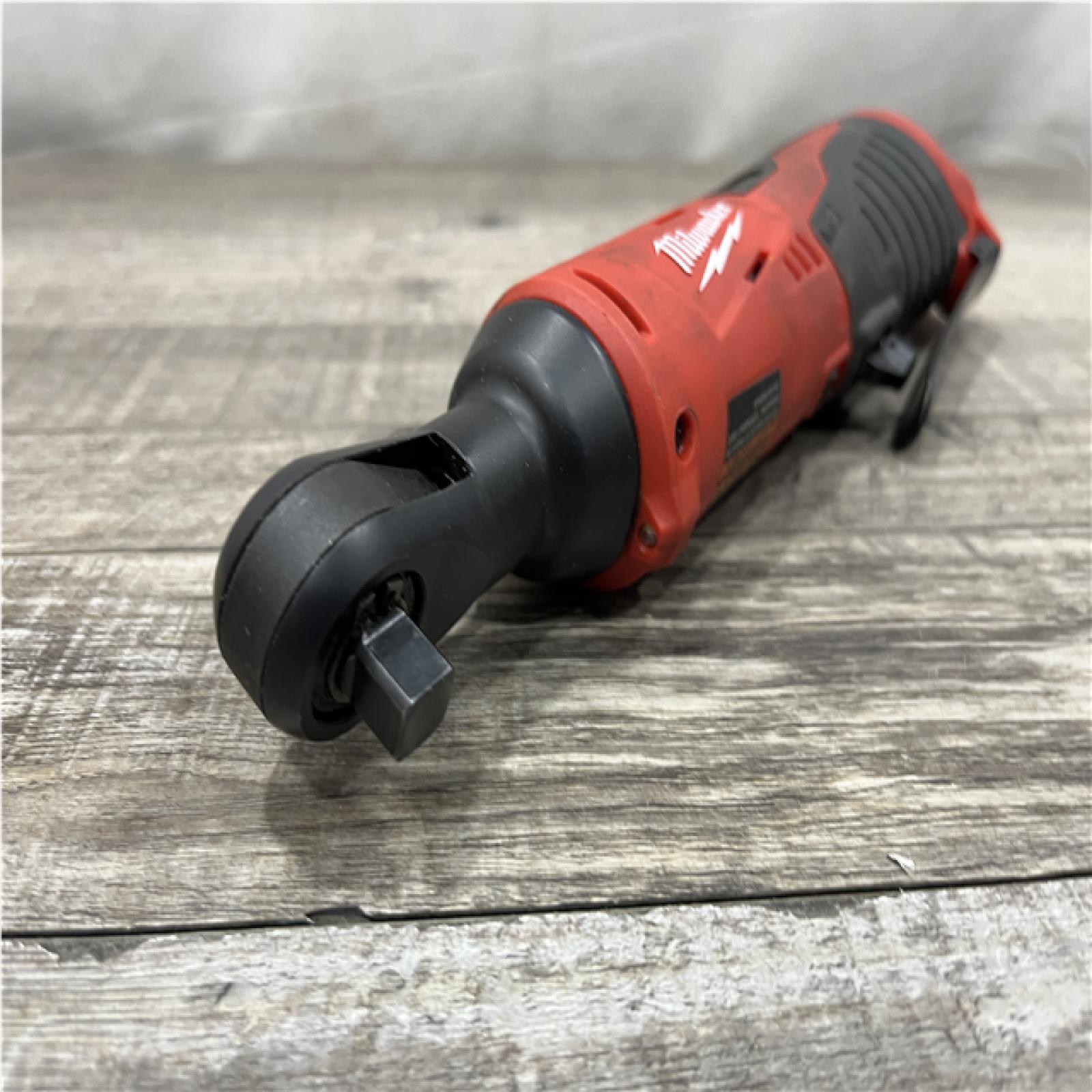 AS-IS Milwaukee 12V Lithium-Ion Cordless 3/8 in. Ratchet (Tool-Only)