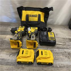 AS-IS DEWALT ATOMIC 20-Volt MAX Lithium-Ion Cordless Combo (2-Tool) Kit