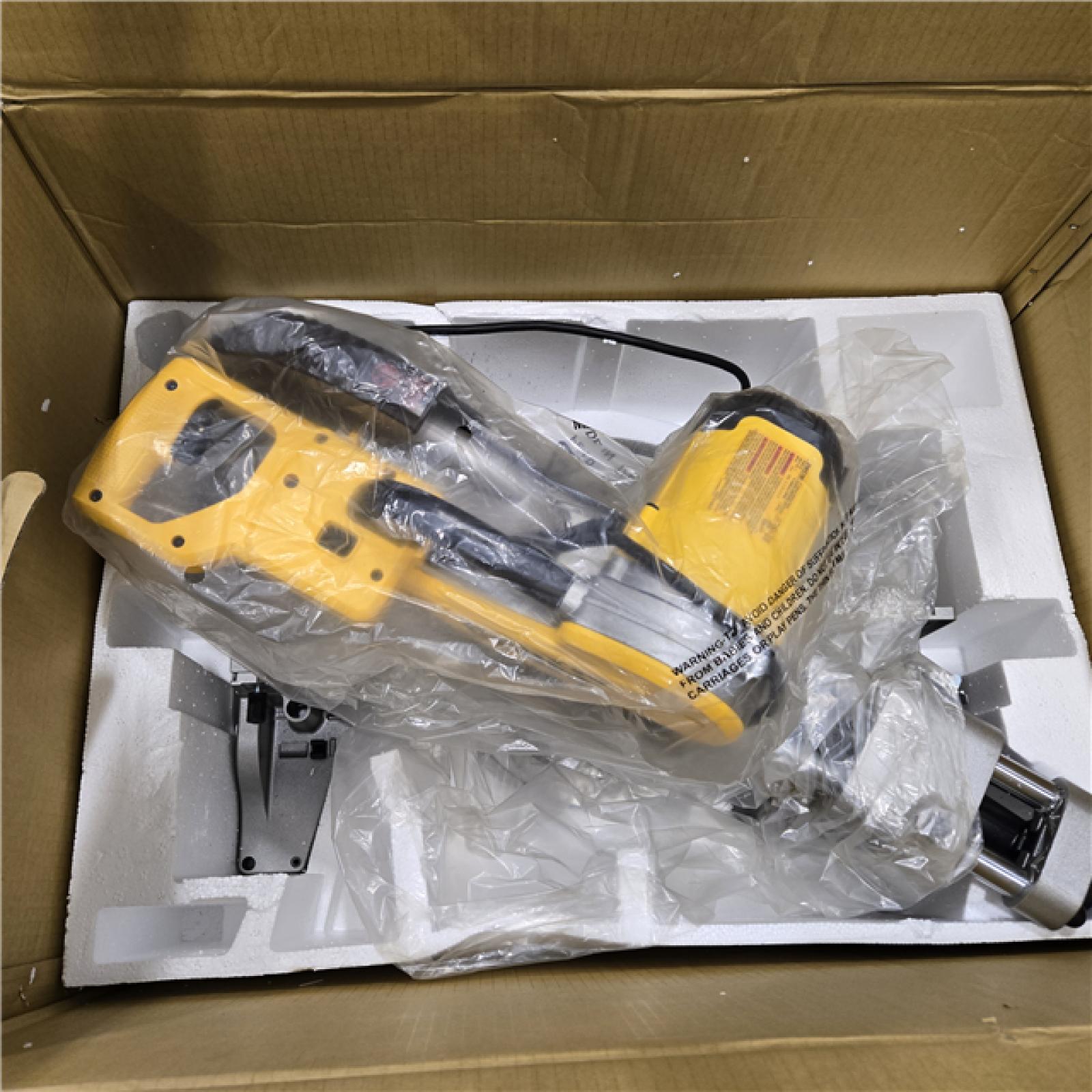 AS-IS DEWALT 12 Double Bevel Sliding Compound Miter Saw