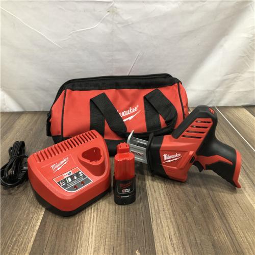 AS-IS Milwaukee 12V Lithium-Ion HACKZALL Cordless Reciprocating Saw Kit