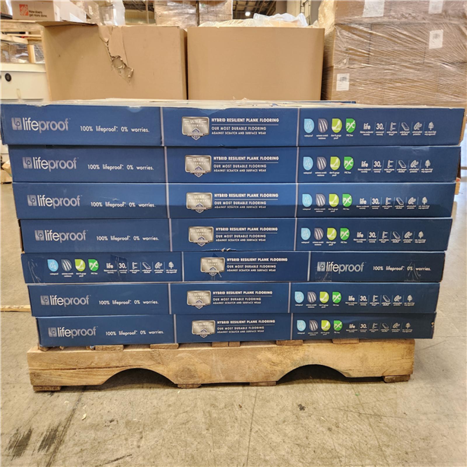 Phoenix Location NEW Lifeproof Drake Hill Oak 9.4 in. W x 48 in. L Waterproof Hybrid Resilient Flooring (526 sqft/case)