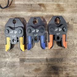 HOUSTON LOCATION - AS-IS Milwaukee-2674-22P M18 Short Throw Press Tool Kit W/ Viega PureFlow Jaws