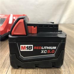 AS-IS Milwaukee 48-59-1812 M12 or M18 18V and 12V Multi Voltage Lithium Ion Battery Charger w/ Onboard Fuel Gauge