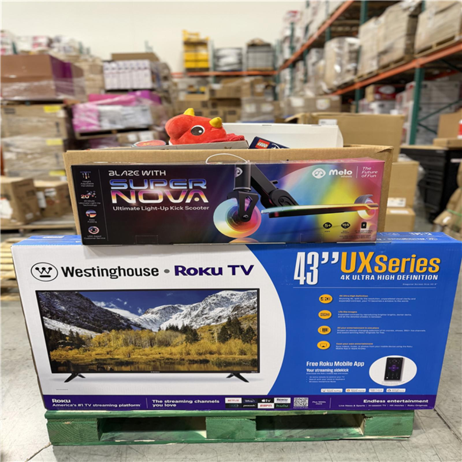 DALLAS LOCATION- NEW! MIXED BULLSEYE PALLET