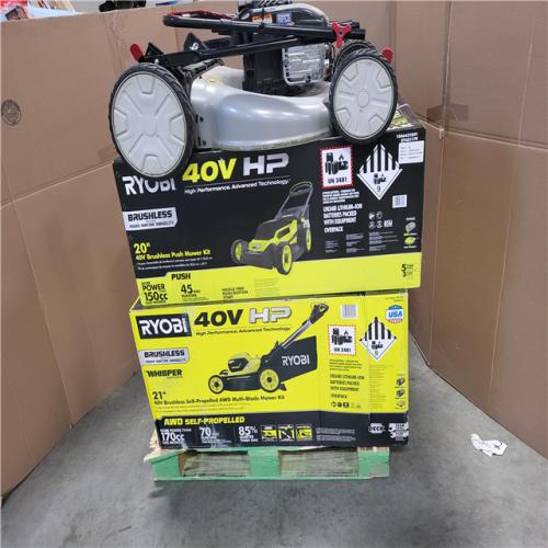 CALIFORNIA AS-IS OUTDOOR POWER EQUIPMENT