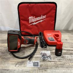 AS-IS Milwaukee 12V Lithium-Ion Cordless M-SPECTOR 360-Degree 4 ft. Inspection Camera Kit