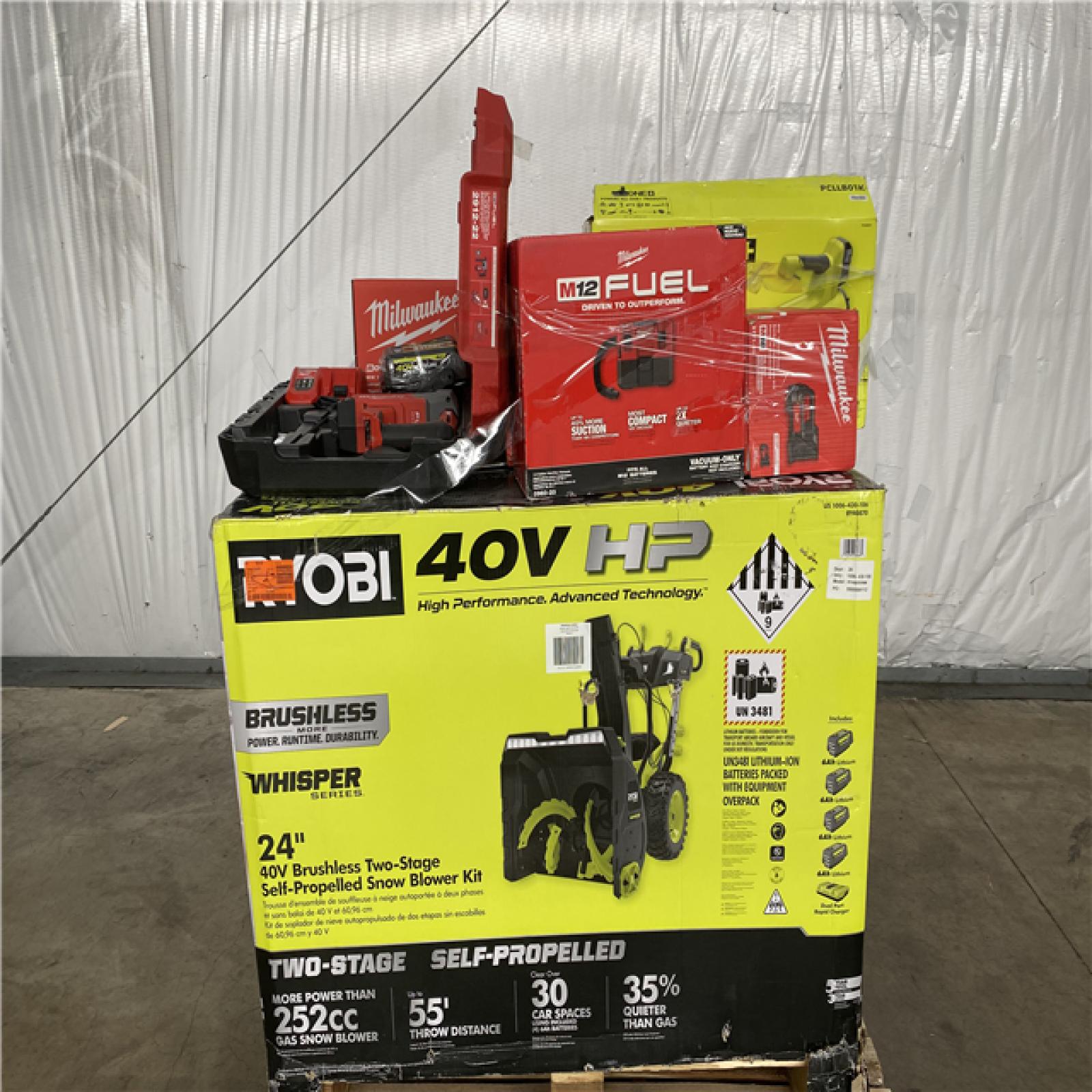 Houston Location AS IS - Tool Pallet