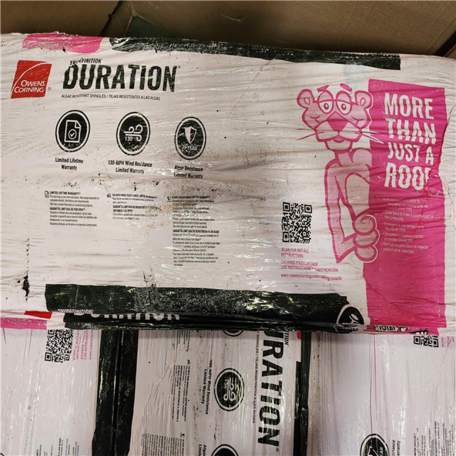 Phoenix Location AS-IS Owens Corning Trudefinition Duration Roofing Starter Strip Pallet (25-Cases)