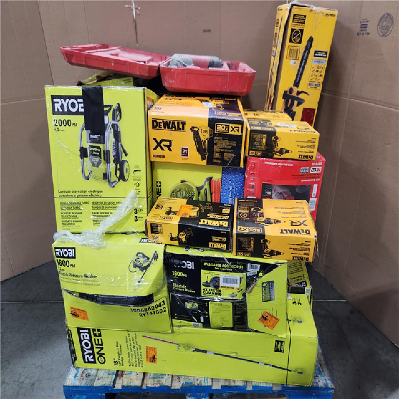 CALIFORNIA AS-IS TOOL PALLET