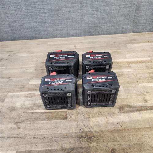 HOUSTON LOCATION - AS-IS MILWAUKEE FORGE BATTERY PACK QTY - 4