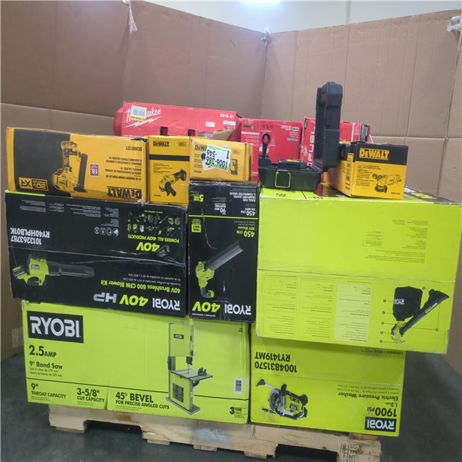 CALIFORNIA AS-IS TOOL PALLET