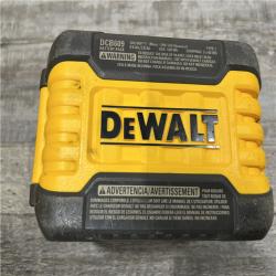 AS-IS DEWALT 20V/60V MAX FLEXVOLT Lithium-Ion 9.0Ah Battery and Charger Starter Kit