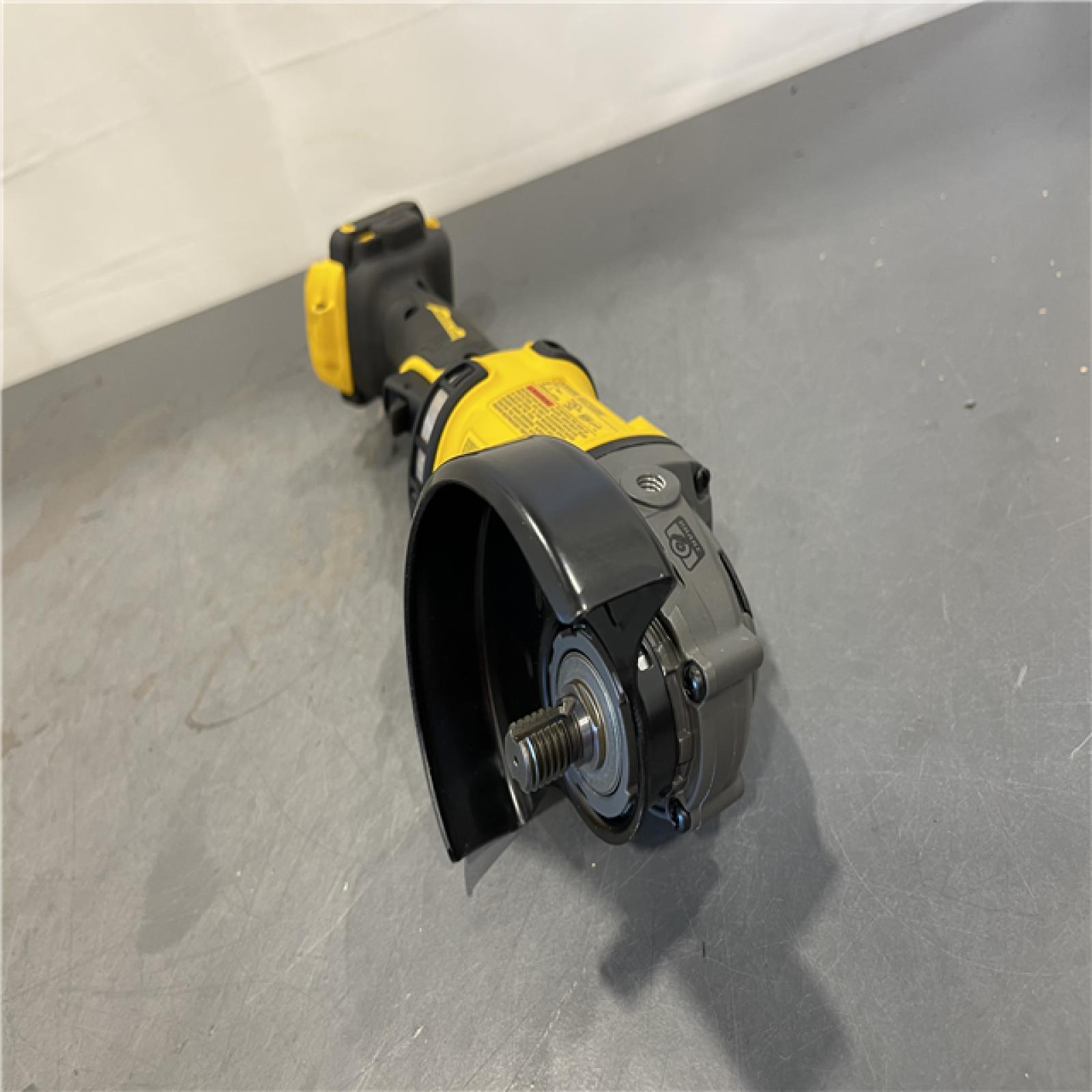 AS-IS - DEWALT FLEXVOLT 60V MAX Cordless Brushless 4.5 in. to 6 in. Small Angle Grinder with Kickback Brake
