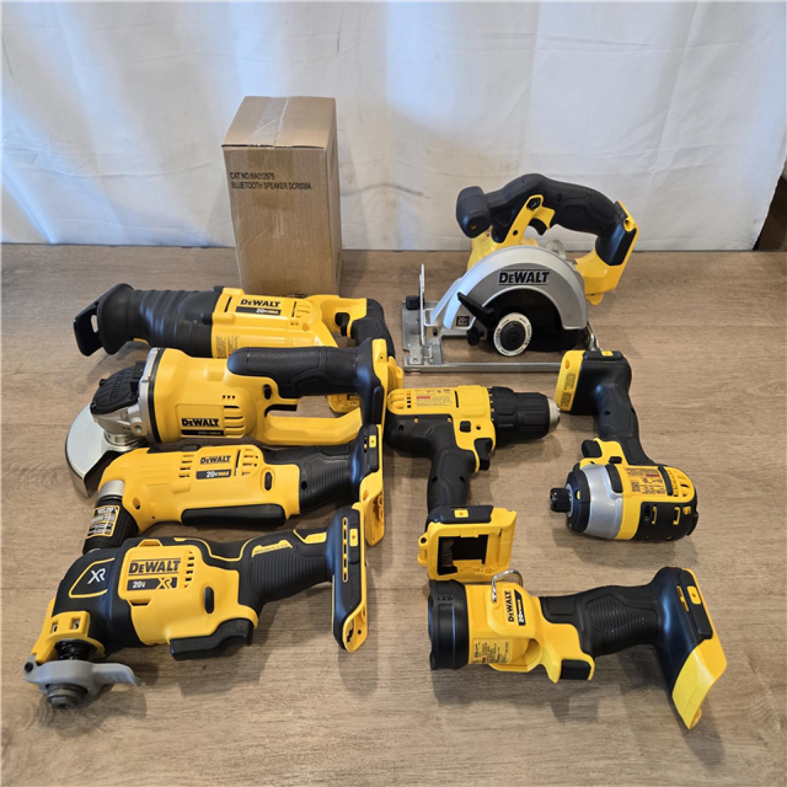 AS-IS Dewalt 20V MAX 9-Tool Power-Tool Combo Kit